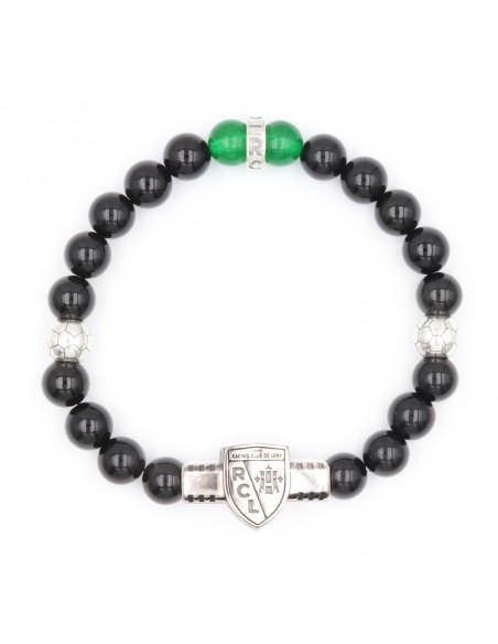 Bracelet FAN Racing club de Lens NOIR