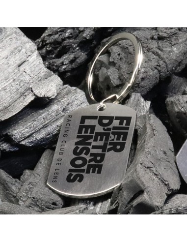 Porte-clés Fier d'être Lensois - personnalisé