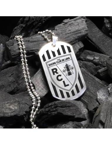 Pendentif rayures Blason RC LENS