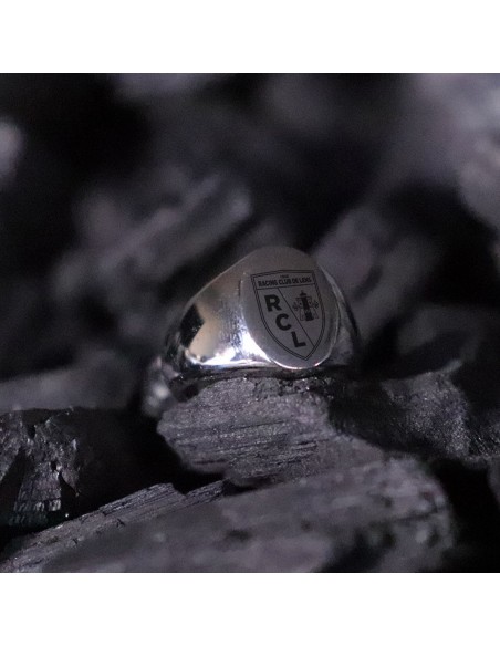 Bague Ovale Blason RC Lens