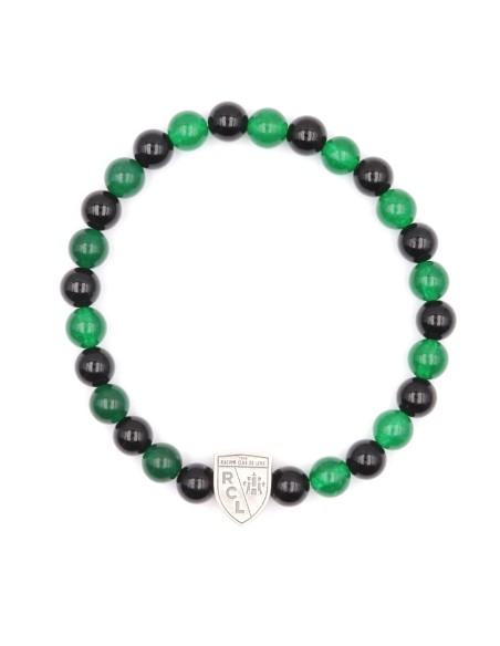 Bracelet SUPPORTER Noir RC LENS