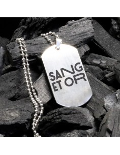 Pendentif Sang et Or 2