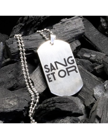 Pendentif Sang et Or