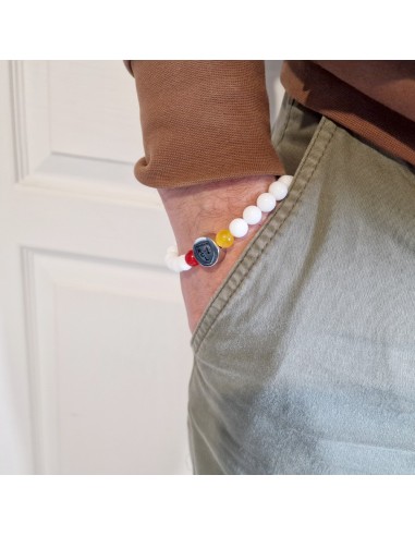 Bracelet FAN ABSOLU Blanc RC LENS