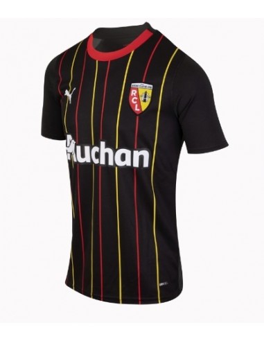 Bracelet SUPPORTER Noir rayé Sang & Or RC LENS...