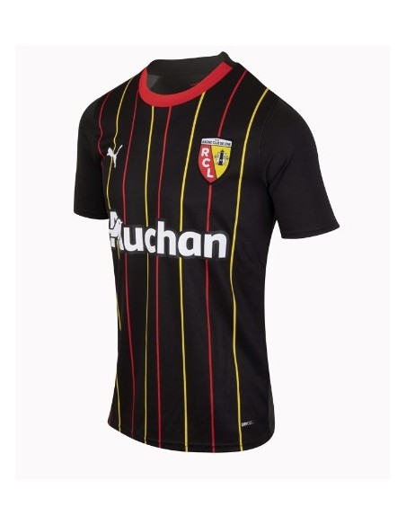 Bracelet SUPPORTER Noir rayé Sang & Or RC LENS - 2023/2024