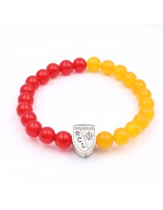 Bracelet supporter Racing club de Lens sang et or