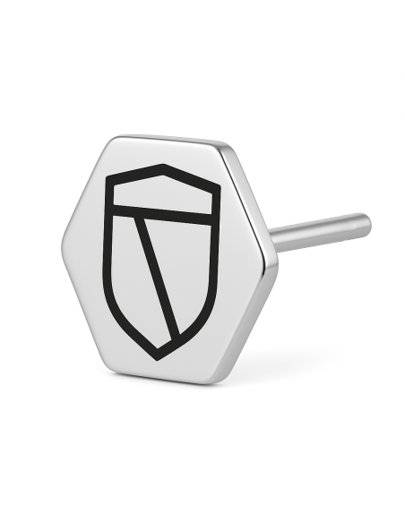 Boucle d'oreille RC Lens