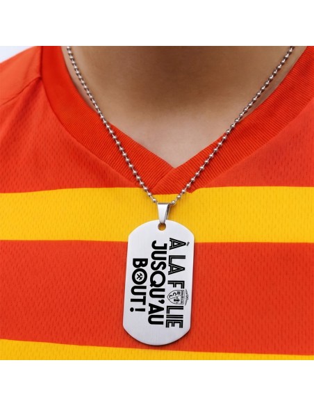 Pendentif A LA FOLIE, JUSQU'AU BOUT