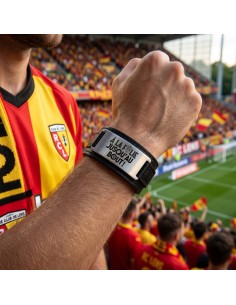 Bracelet manchette "A la folie, jusqu'au bout ! " 2