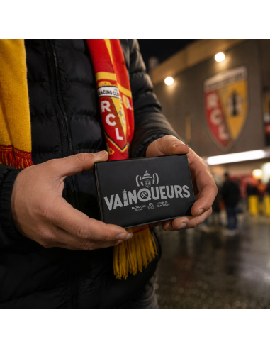 Porte-cartes RFID noir - "Vainqueurs"