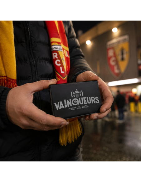 Porte-cartes RFID noir - "Vainqueurs"