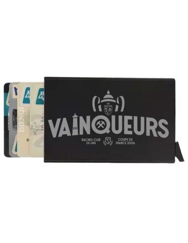 Porte-cartes RFID noir - "Vainqueurs"