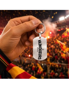 Porte-clés argenté "Vainqueurs" 2