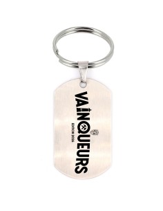Porte-clés argenté "Vainqueurs"