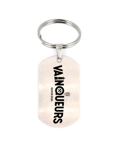 Porte-clés argenté "Vainqueurs"