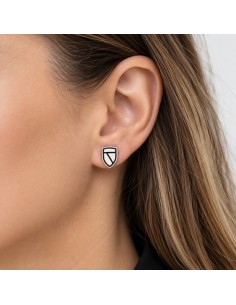 Boucle d'oreille Blason RC Lens 2
