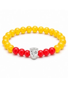 Bracelet Supporter RC Lens – Sang & Or avec blason - 2027