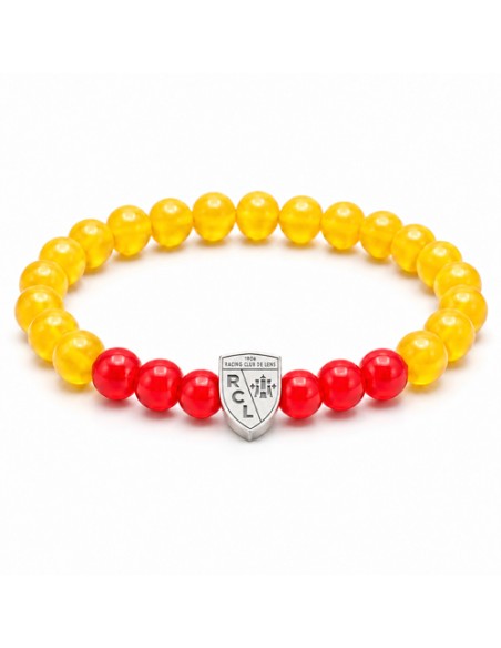 Bracelet Supporter RC Lens – Sang & Or avec blason - 2027