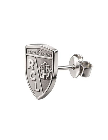 Boucle d'oreille Blason RC Lens