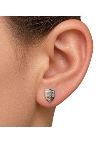 Boucle d'oreille Blason RC Lens