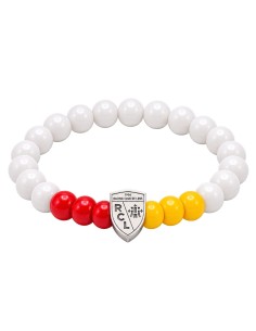 Bracelet RCL Blanc, Sang & Or – Bijou Club RC Lens 2027