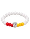 Bracelet RCL Blanc, Sang & Or – Bijou Club RC Lens 2027
