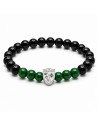 Bracelet RCL Noir & Vert – Bijou Club RC Lens 2027