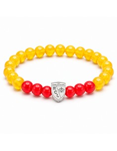 Bracelet Supporter RC Lens – Sang & Or avec blason - 2027