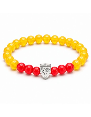 Bracelet Supporter RC Lens – Sang & Or avec blason - 2027