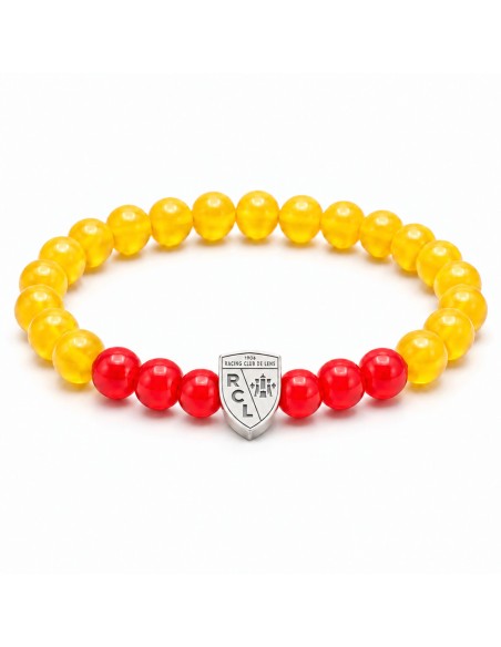 Bracelet Supporter RC Lens – Sang & Or avec blason - 2027